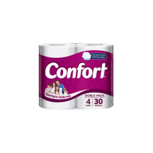 Higiénico 30mt  D/H 4un Confort