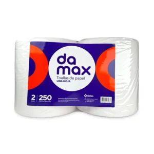 Toalla Industrial 250mt. 2 rollos Damax