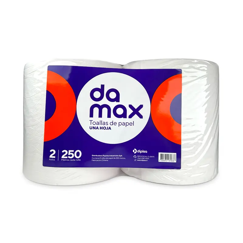 14. Toalla Papel Damax 250 mt