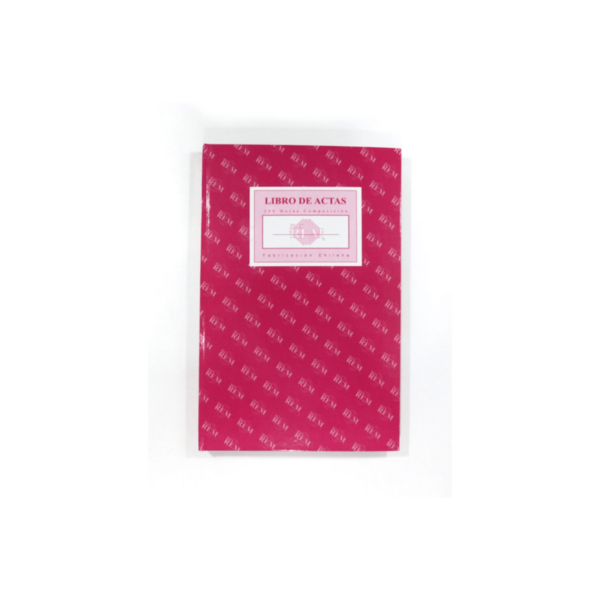 Libro Actas Lineal  200 Hojas Rem Max