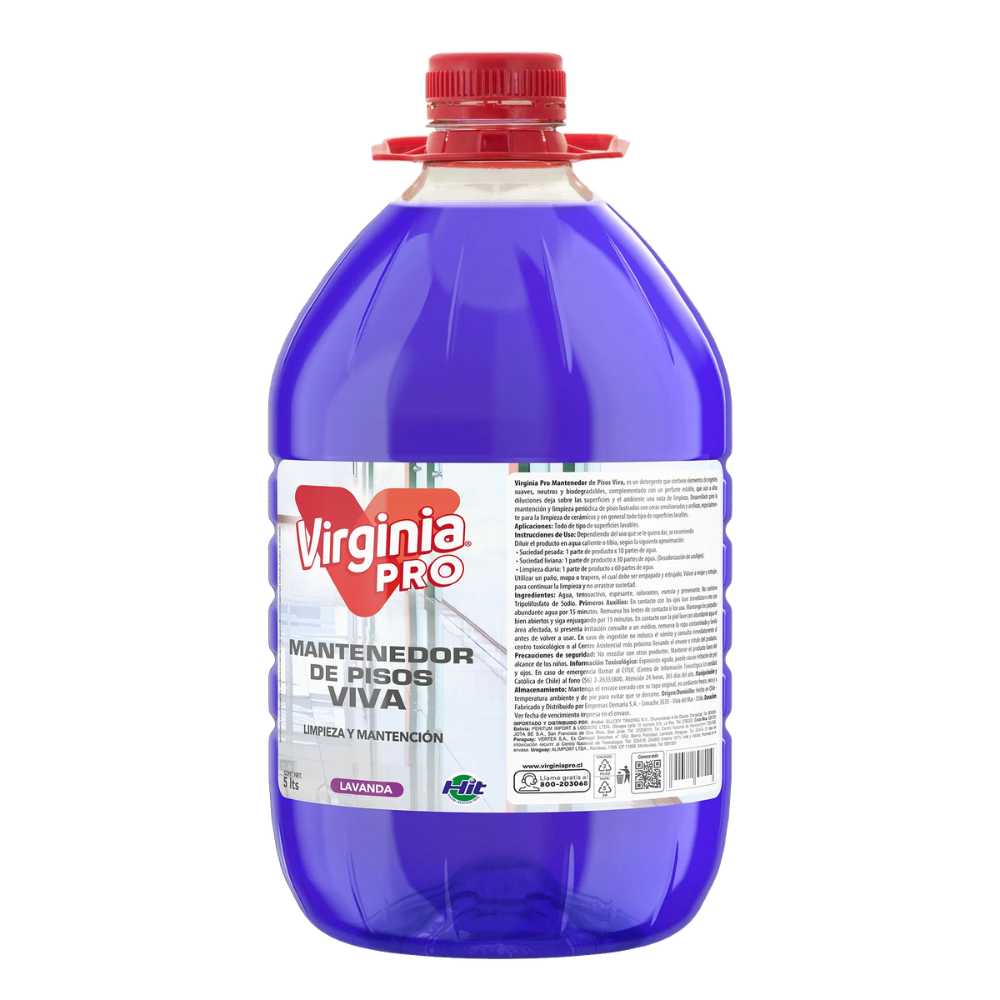 6. Mantenedor de Pisos Viva 5 lt